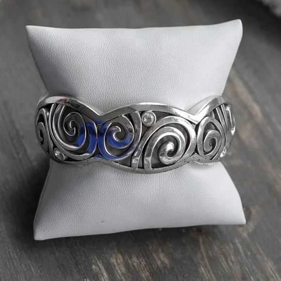 Brighton Silver Scrollwork Bracelet - Picture 7 of 7